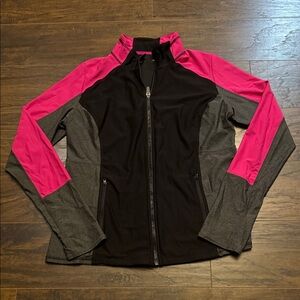 Xersion Women's Black and Pink Ski Jacket